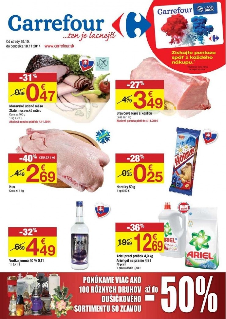 let�k extra ponuka Carrefour strana 1
