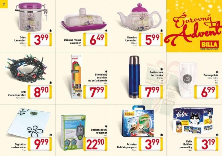 let�k Billa let�k - �arovn� Advent strana 9