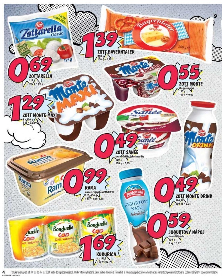 let�k ak�n� let�k Lidl - bombastick� ceny strana 4