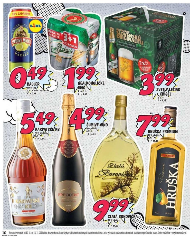 let�k ak�n� let�k Lidl - bombastick� ceny strana 10