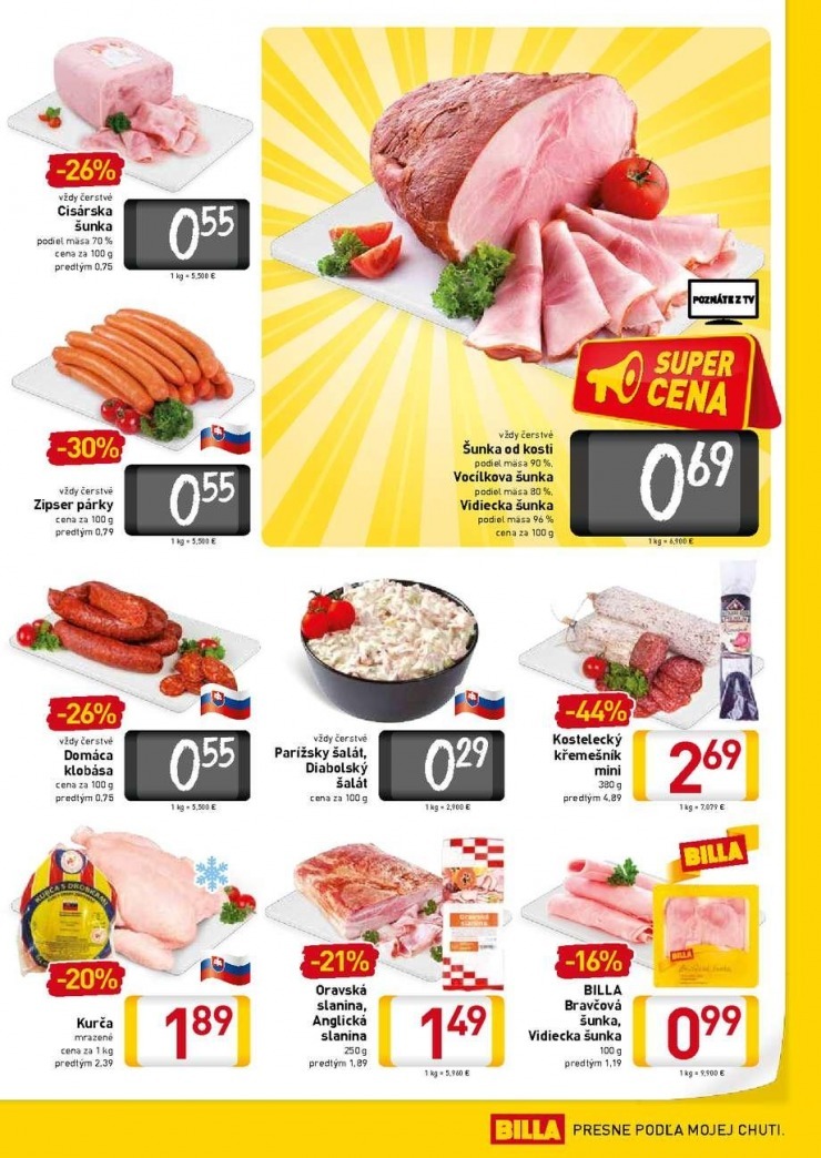 let�k aktu�lny let�k Billa strana 3