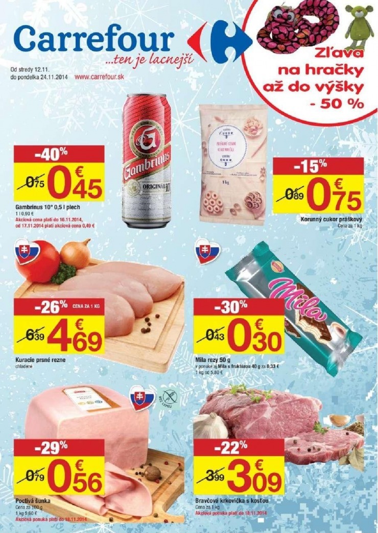 let�k ak�n� ponuka Carrefour strana 1