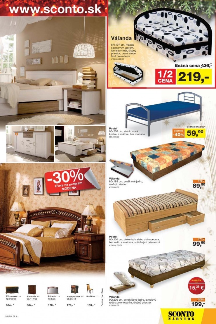 let�k akciov� let�k Sconto n�bytok strana 9