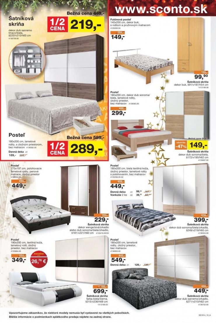 let�k akciov� let�k Sconto n�bytok strana 10