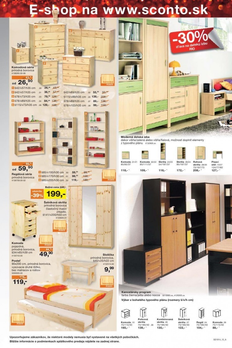 let�k akciov� let�k Sconto n�bytok strana 12