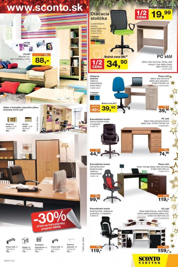 let�k akciov� let�k Sconto n�bytok strana 13