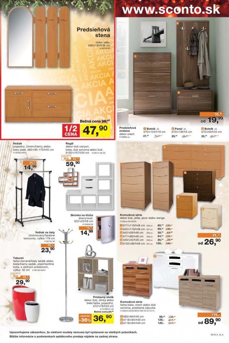 let�k akciov� let�k Sconto n�bytok strana 16