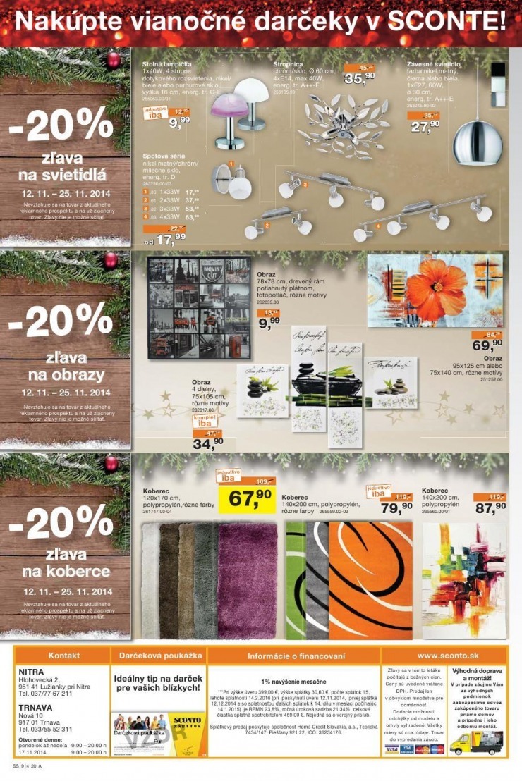 let�k akciov� let�k Sconto n�bytok strana 20