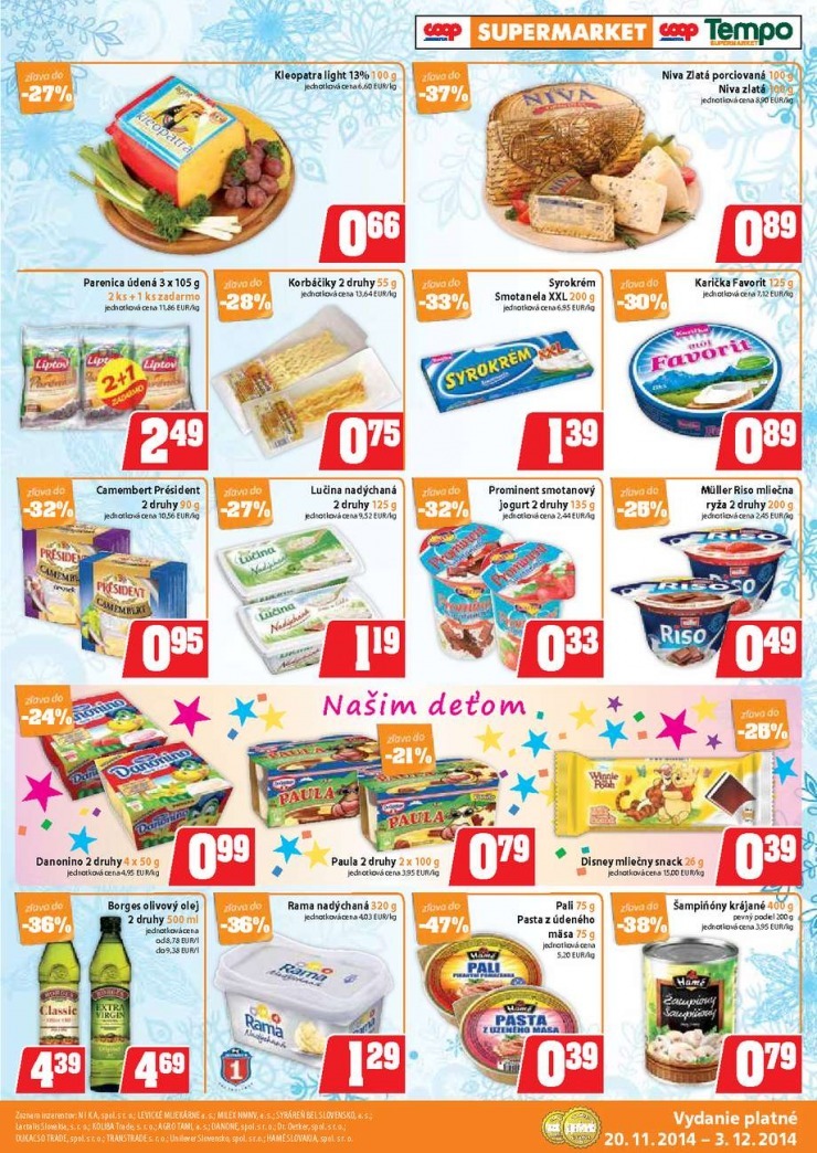 let�k extra let�k COOP Jednota strana 3