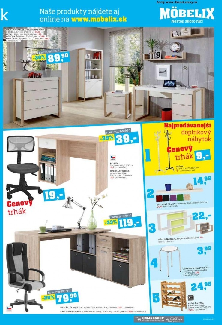 let�k M�belix ak�n� let�k - Pre�ov strana 9