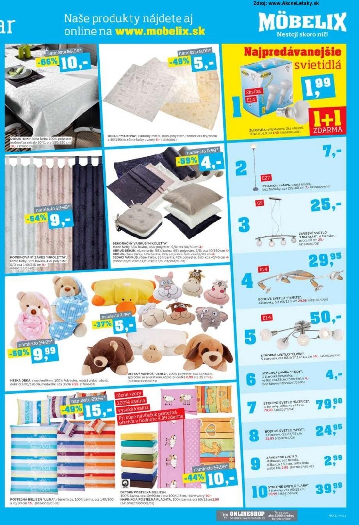 let�k M�belix ak�n� let�k - Pre�ov strana 11