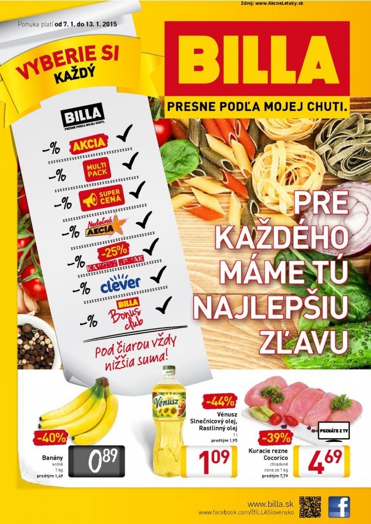 let�k extra let�k Billa strana 1