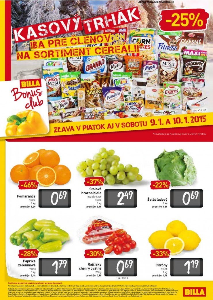 let�k extra let�k Billa strana 14