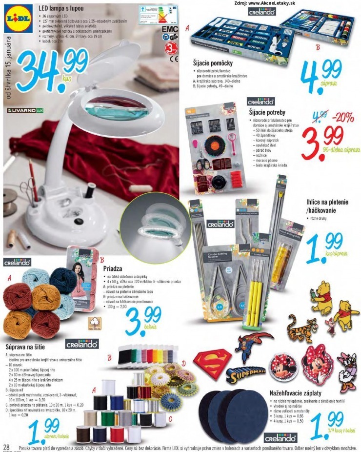 let�k �peci�lny let�k Lidl strana 28