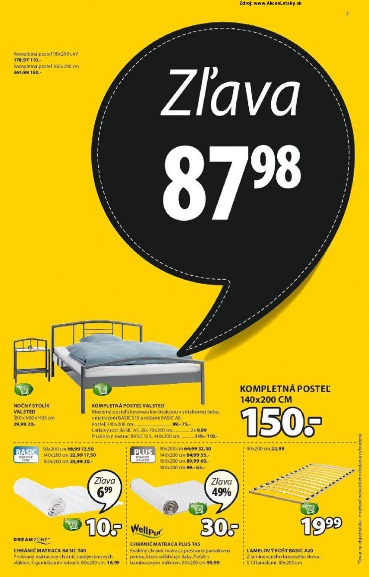 let�k ak�n� ponuka Jysk strana 7