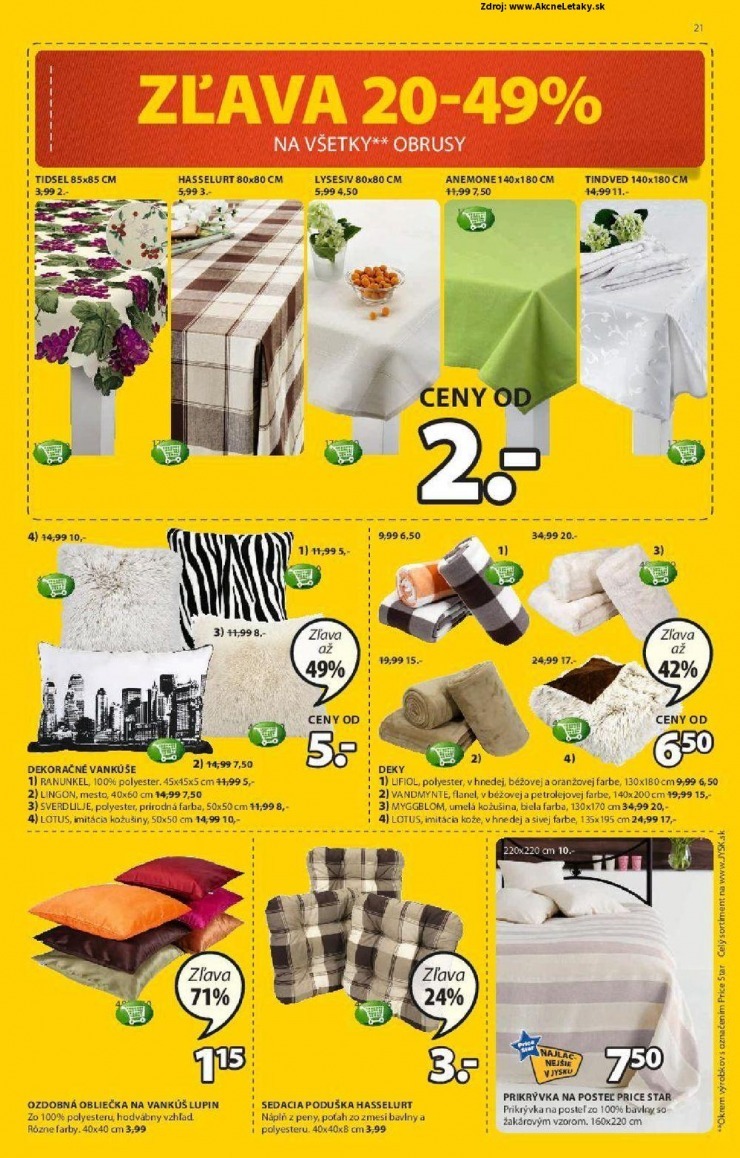 let�k ak�n� ponuka Jysk strana 21