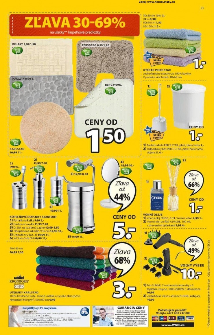 let�k ak�n� ponuka Jysk strana 23