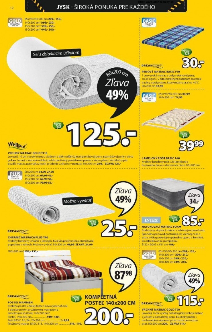 let�k Jysk extra ponuka strana 12