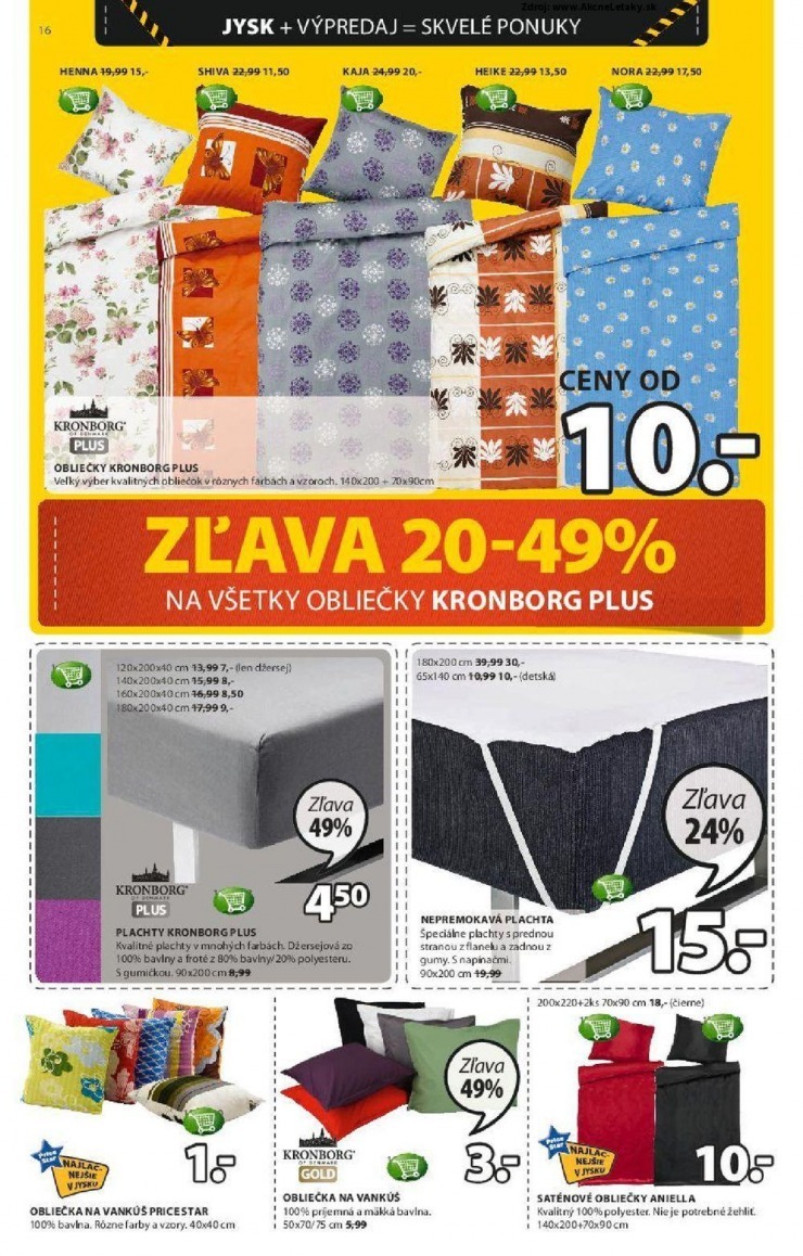 let�k Jysk extra ponuka strana 16