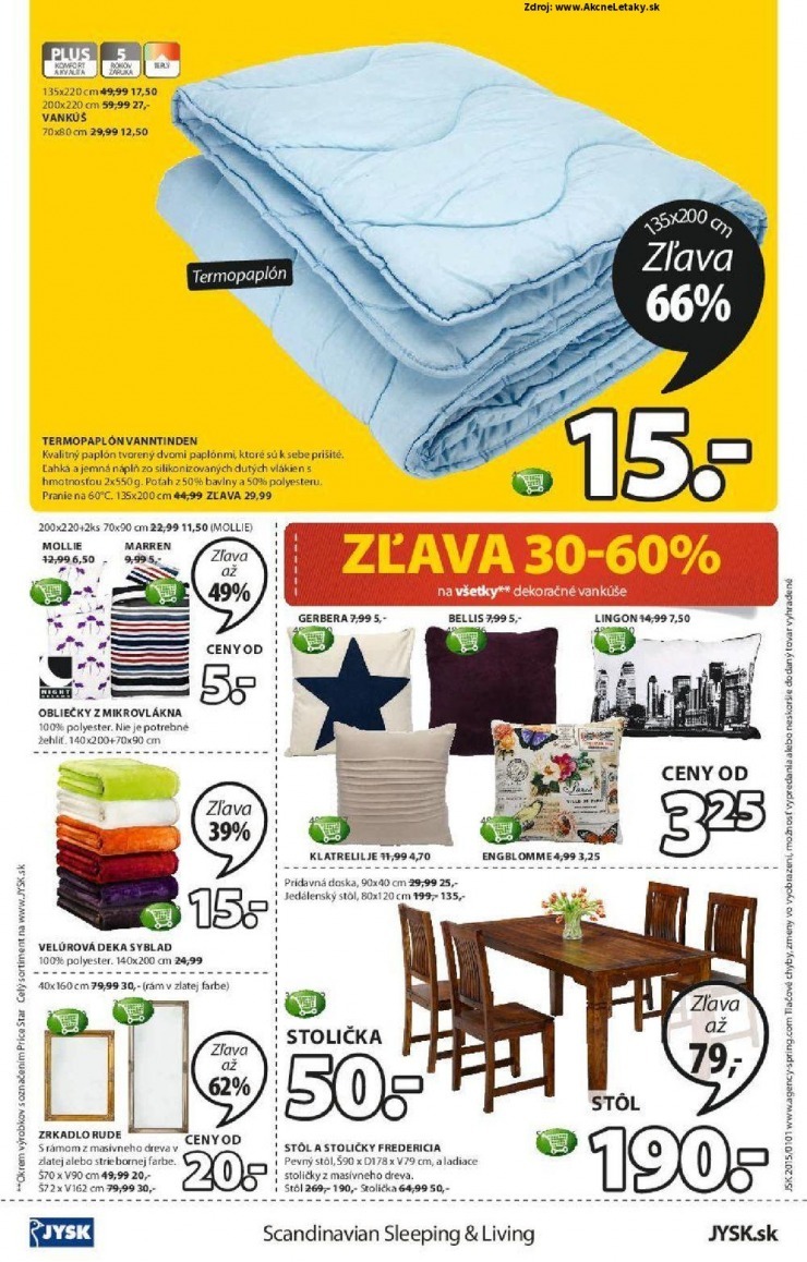 let�k Jysk extra ponuka strana 24