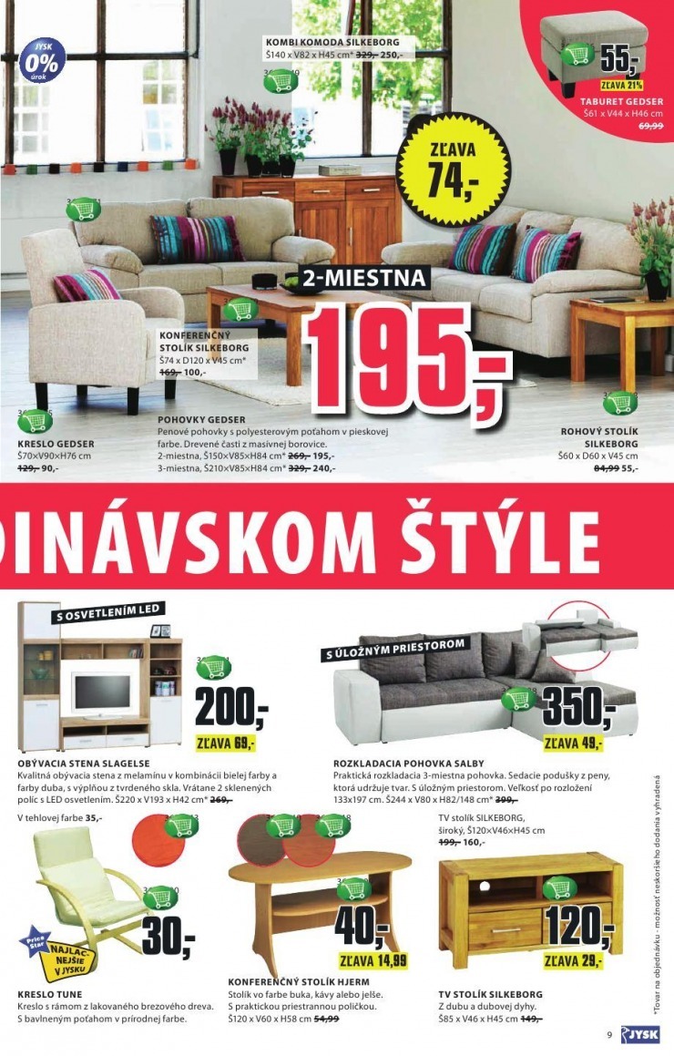 let�k Jysk let�k - n�bytok v �kandin�vskom �t�le strana 9