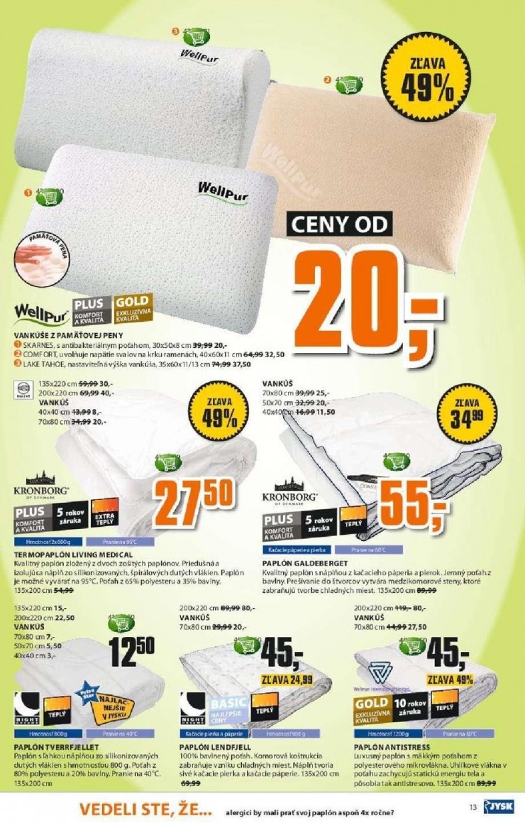 let�k akciov� let�k Jysk strana 13