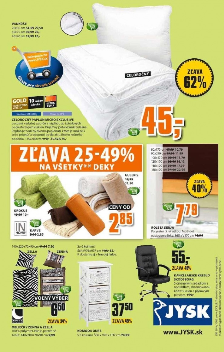 let�k akciov� let�k Jysk strana 16