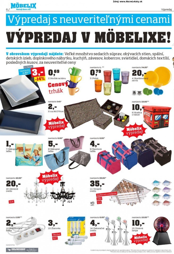 let�k ak�n� ponuka M�belix - Pre�ov strana 6