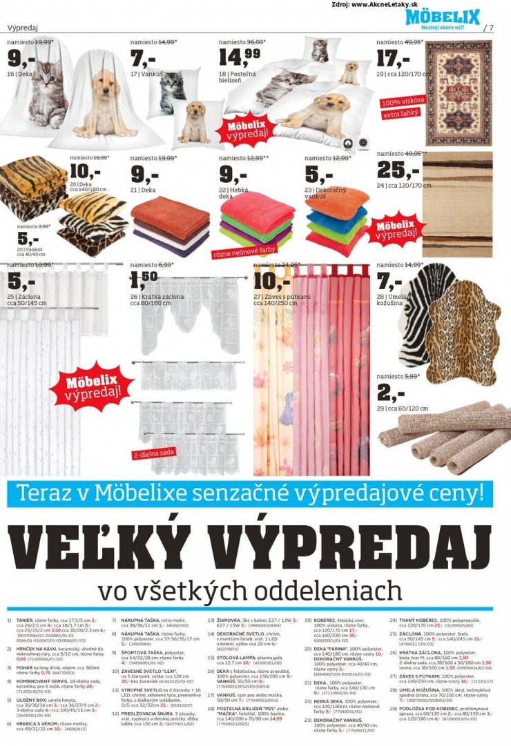let�k ak�n� ponuka M�belix - Pre�ov strana 7