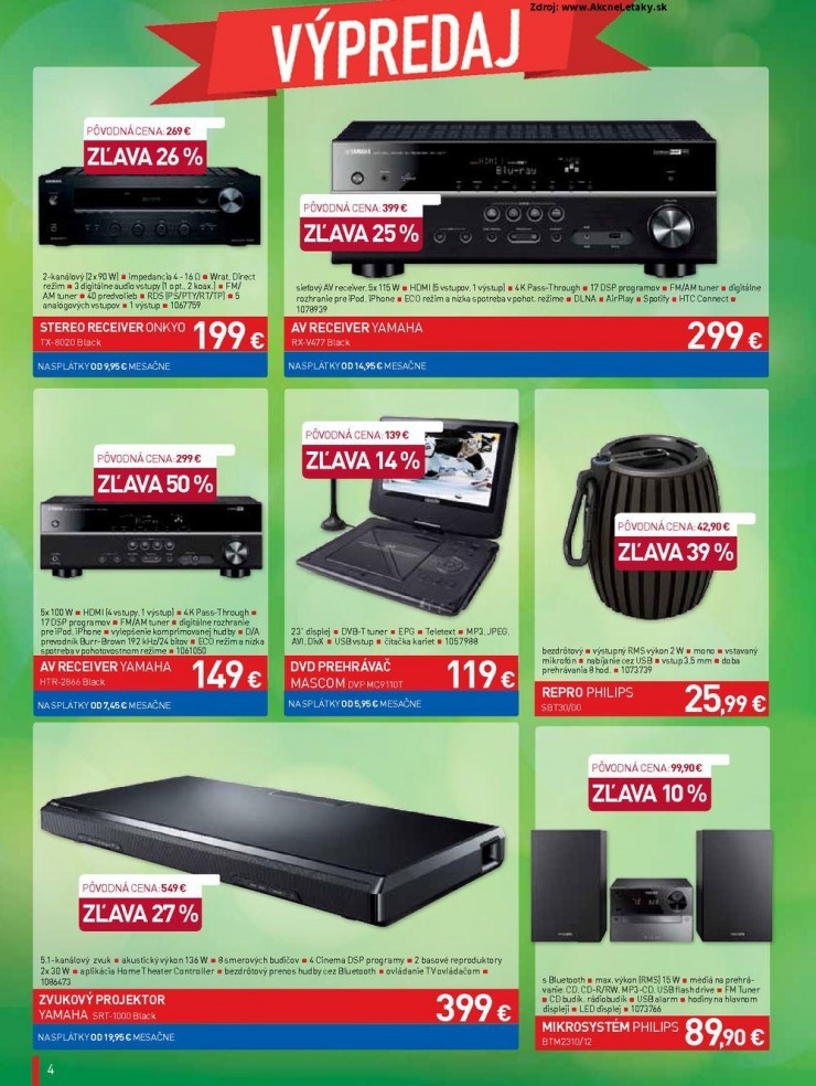 let�k let�k NAY Elektrodom - v�predaj strana 4