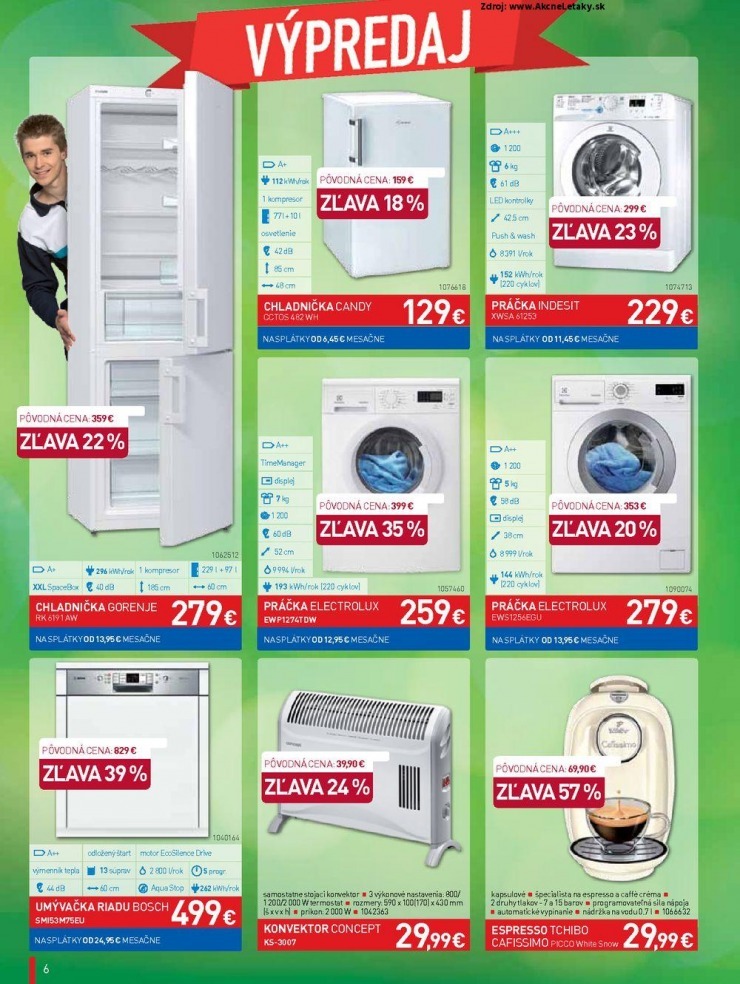 let�k let�k NAY Elektrodom - v�predaj strana 6