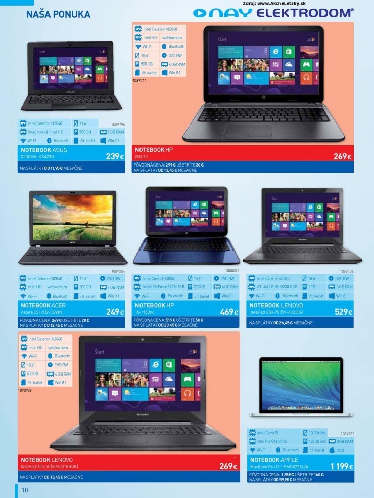 let�k let�k NAY Elektrodom - v�predaj strana 10