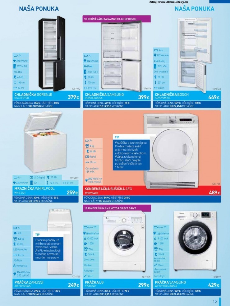 let�k let�k NAY Elektrodom - v�predaj strana 15
