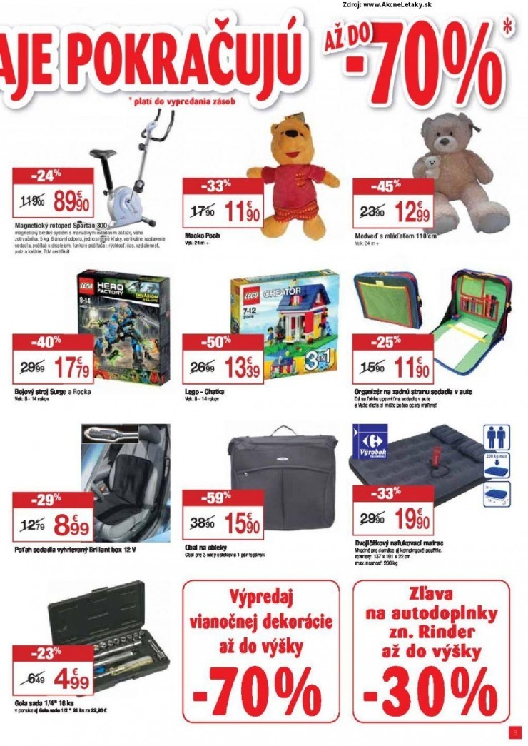 let�k ak�n� Carrefour let�k strana 3