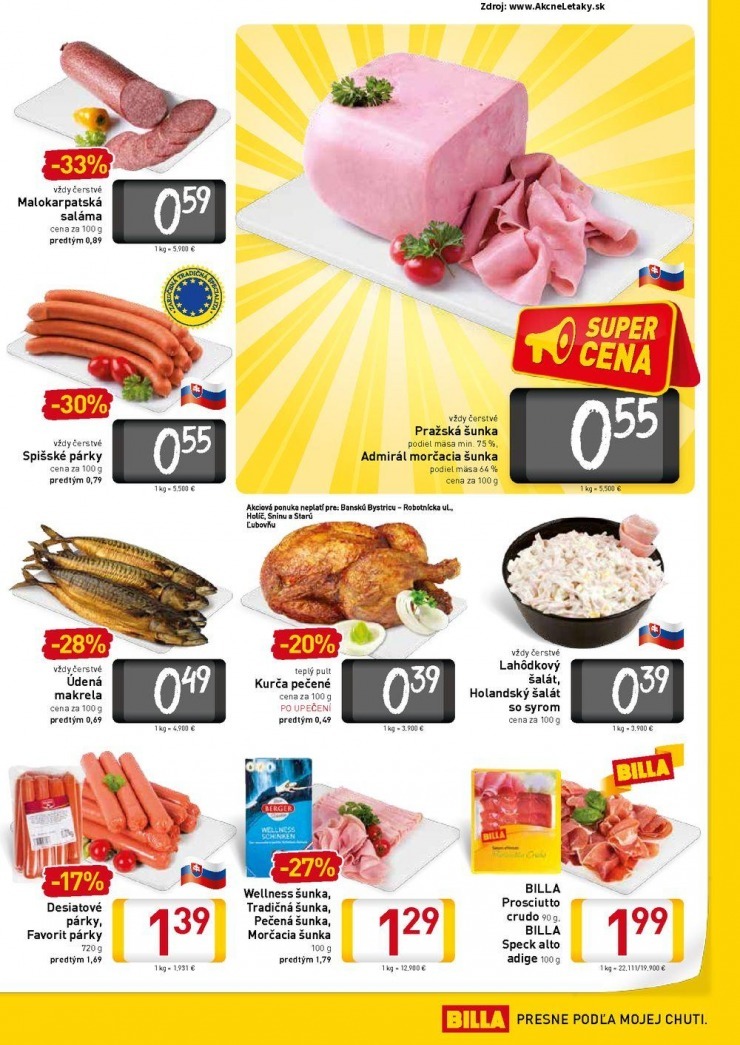 let�k aktu�lna ponuka Billa strana 9