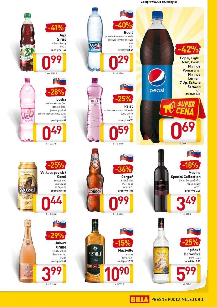 let�k aktu�lna ponuka Billa strana 13