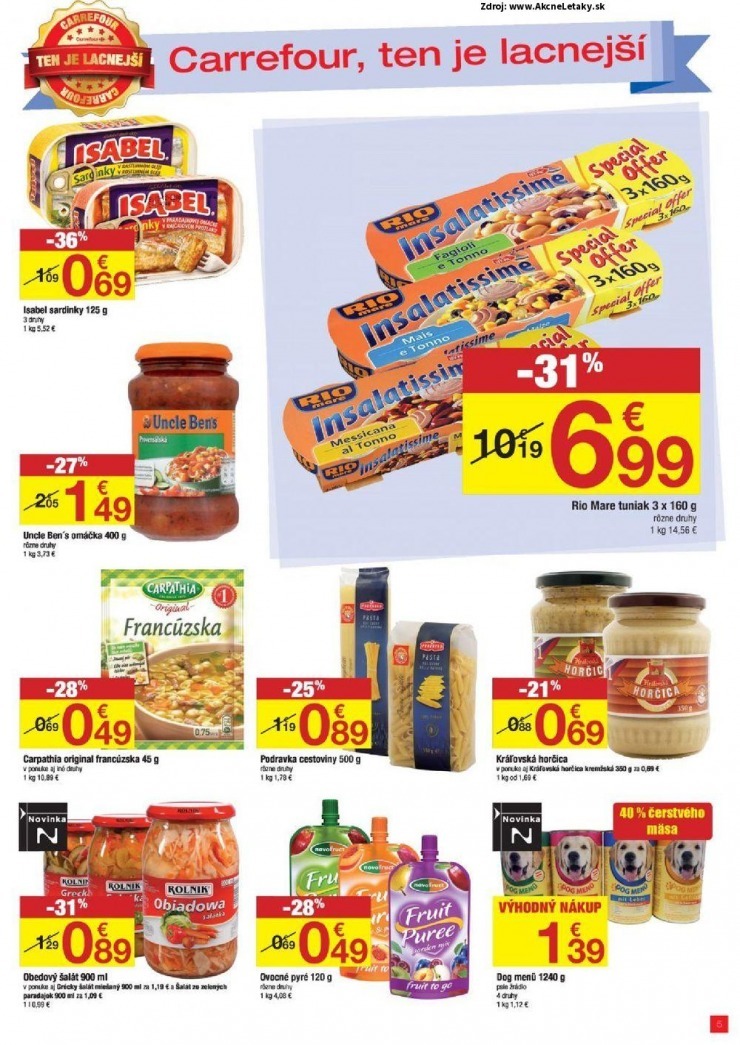 let�k �peci�lny let�k Carrefour strana 5