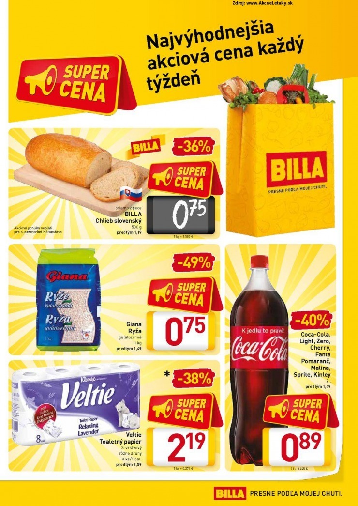 let�k mimoriadn� let�k Billa strana 3