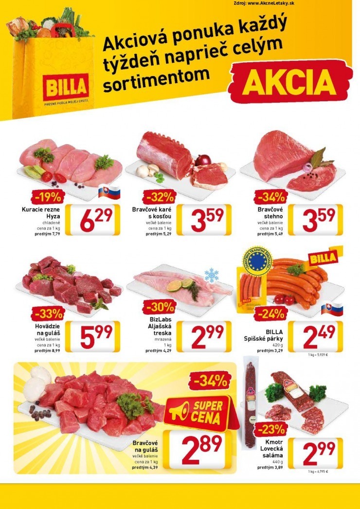 let�k mimoriadn� let�k Billa strana 8