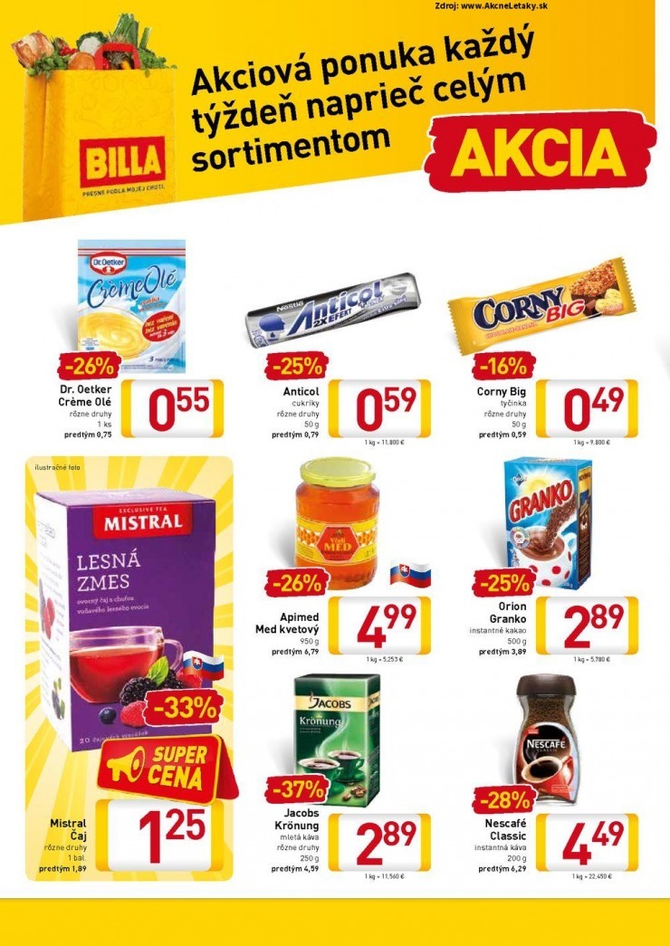 let�k mimoriadn� let�k Billa strana 12