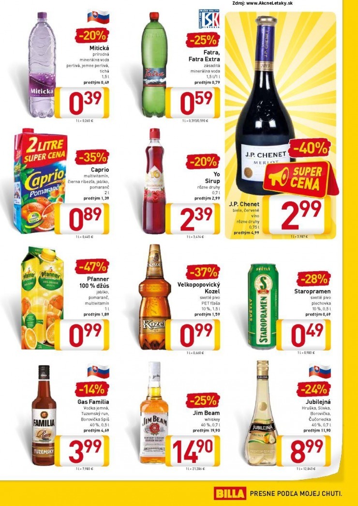 let�k mimoriadn� let�k Billa strana 13