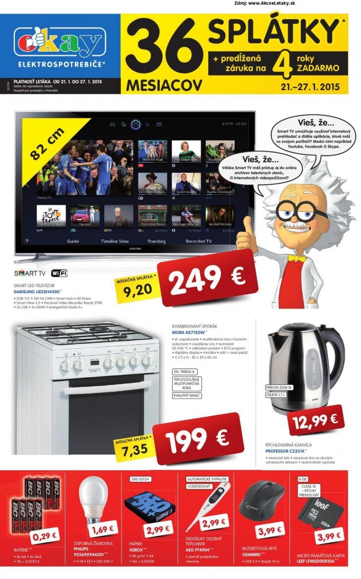 let�k ak�n� ponuka Okay strana 1