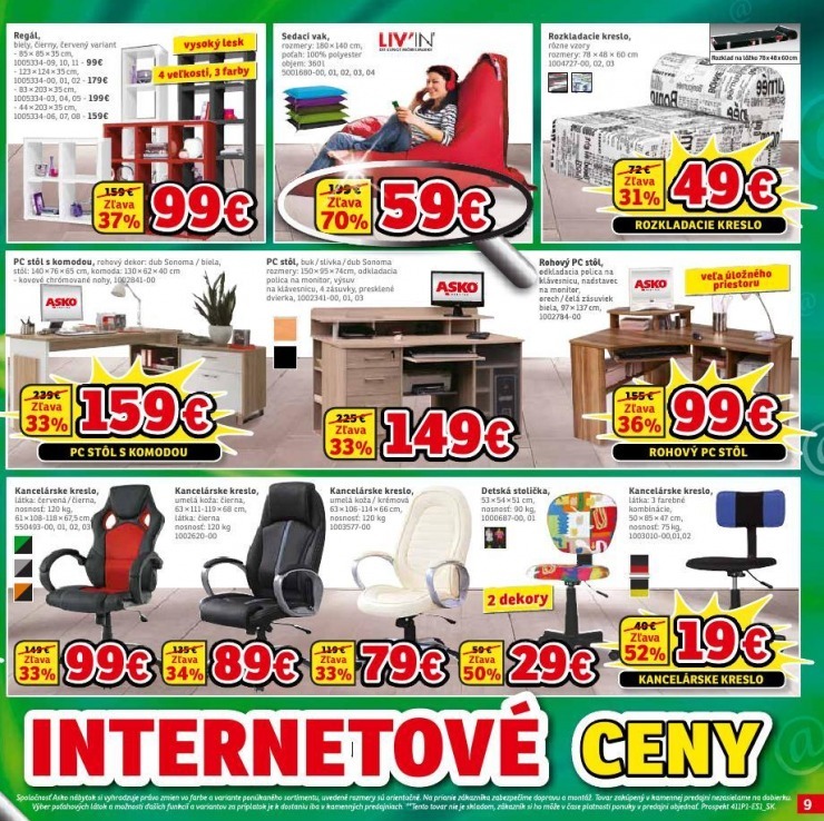 let�k ASKO let�k - n�bytok za internetov� ceny strana 9