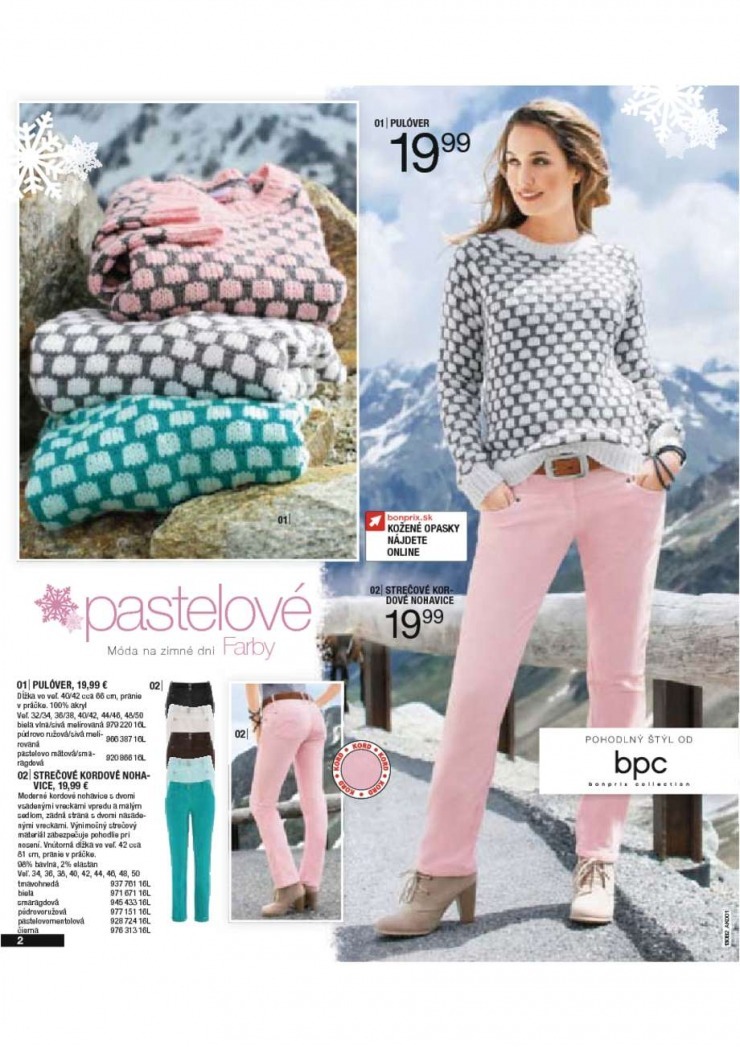 let�k aktu�ln� let�k BonPrix - V zimnej n�lade strana 4