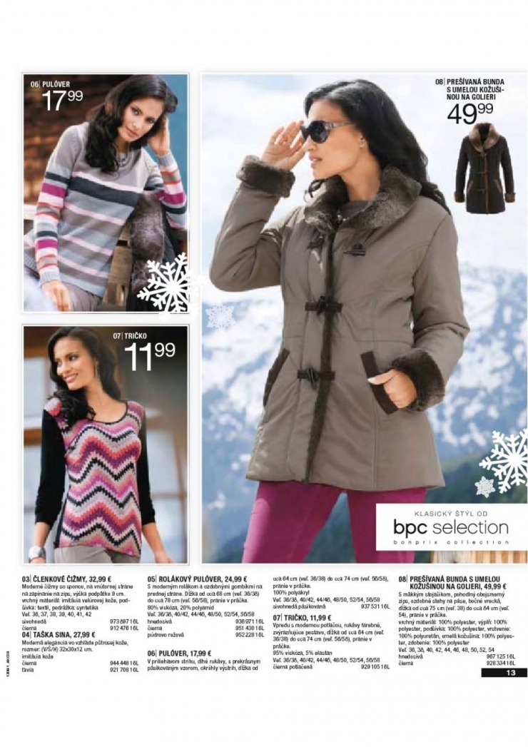 let�k aktu�ln� let�k BonPrix - V zimnej n�lade strana 15
