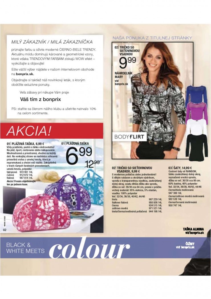 let�k akciov� BonPrix let�k - Klasika v novom vydan� strana 2