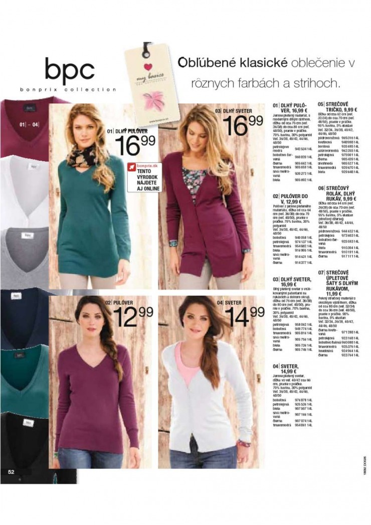 let�k akciov� BonPrix let�k - Klasika v novom vydan� strana 54