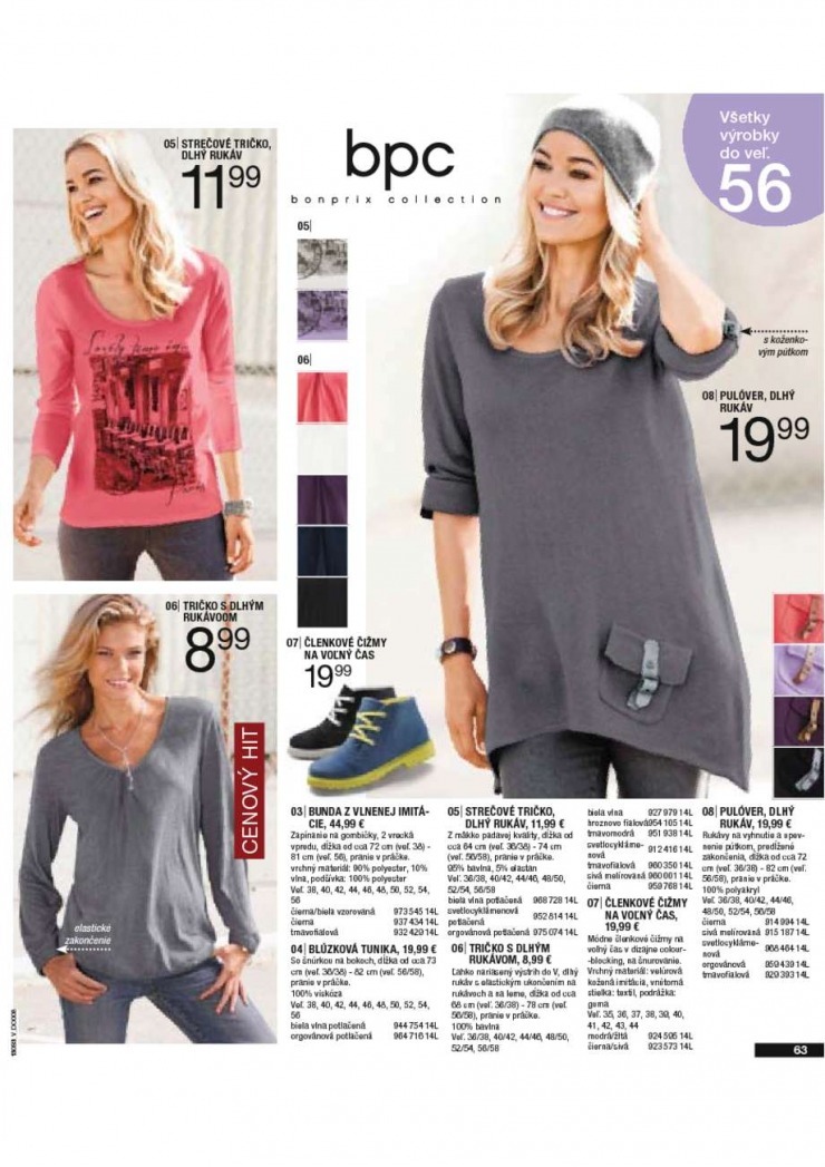 let�k akciov� BonPrix let�k - Klasika v novom vydan� strana 65