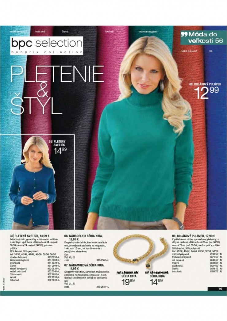 let�k akciov� BonPrix let�k - Klasika v novom vydan� strana 81