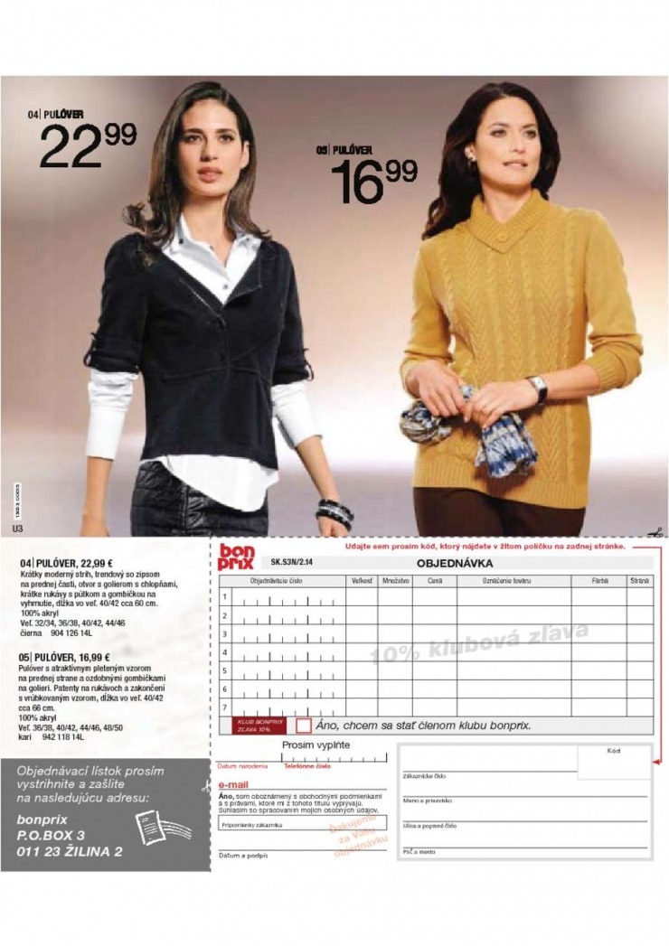 let�k akciov� BonPrix let�k - Klasika v novom vydan� strana 99